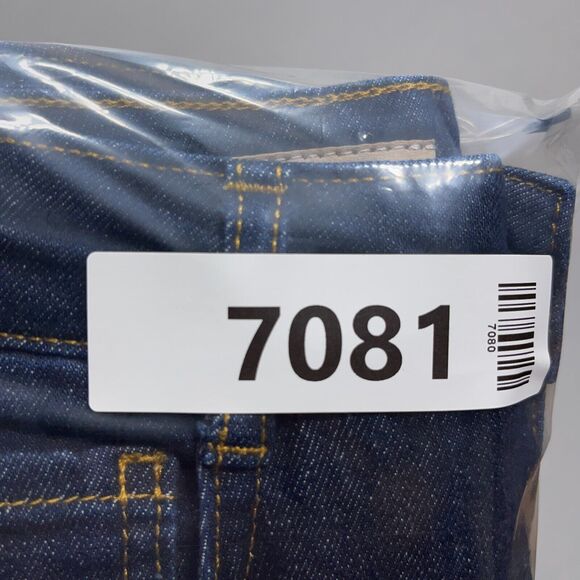 Anthropologie x Pilcro Jeans Women 27 The Split High-Rise Straight Dark Wash - Picture 14 of 14